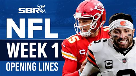 nfl opening lines